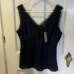 J Crew V Neck Camisole w Lace Insert 6